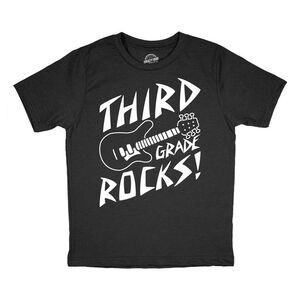 Youth Funny T Shirts Third Grade Rocks Sarcastic Tee For Kids